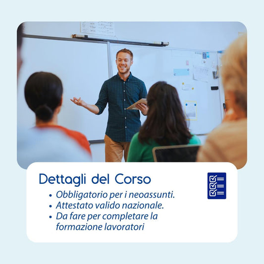 Corso Sicurezza Specifica 8 Ore in Aula per Lavoratori a Rischio Medio Prometeo Srl