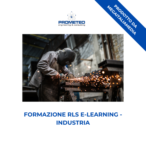Corso Formazione RLS (e-learning) - INDUSTRIA - prodotto da Megaitaliamedia Prometeo Srl