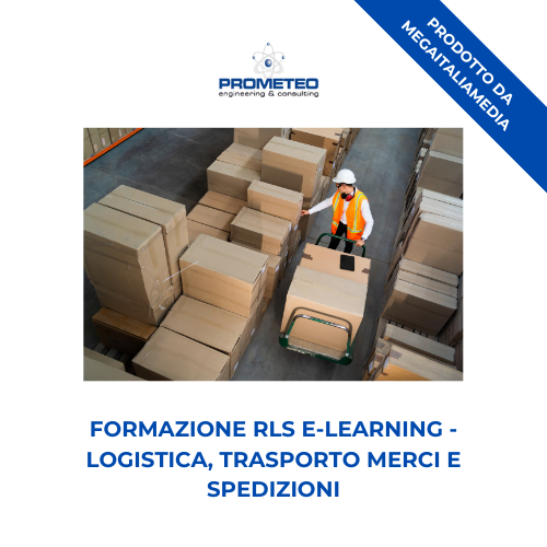 Corso Formazione RLS (e-learning) - LOGISTICA, TRASPORTO MERCI E SPEDIZIONI - prodotto da Megaitaliamedia Prometeo Srl