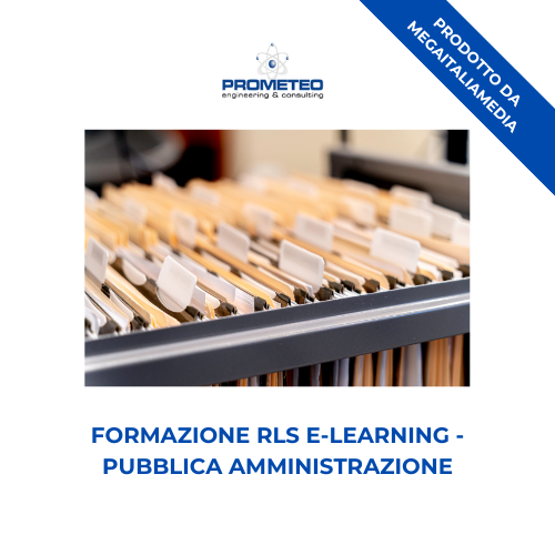 Corso Formazione RLS (e-learning) - PUBBLICA AMMINISTRAZIONE - prodotto da Megaitaliamedia Prometeo Srl