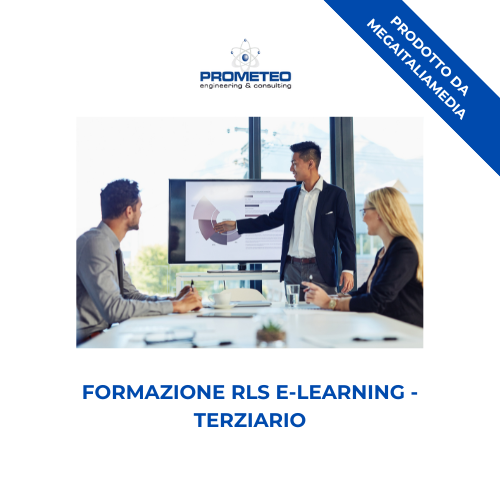 Corso Formazione RLS (e-learning) - TERZIARIO - prodotto da Megaitaliamedia Prometeo Srl