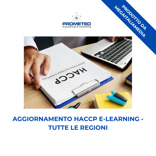 Corso aggiornamento HACCP e Igiene Alimentare (e-learning) - prodotto da MegaItaliaMedia Prometeo Srl