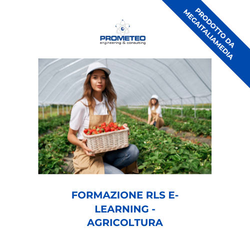 Corso Formazione RLS (e-learning) - AGRICOLTURA - prodotto da Megaitaliamedia Prometeo Srl
