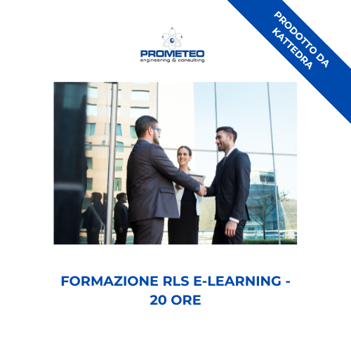 Corso formazione RLS (e-learning) - 32 ORE - prodotto da Kattedra Prometeo Srl