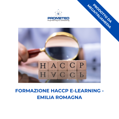 Formazione HACCP e Igiene Alimentare (e-learning) - EMILIA ROMAGNA - prodotto da MegaItaliaMedia Prometeo Srl