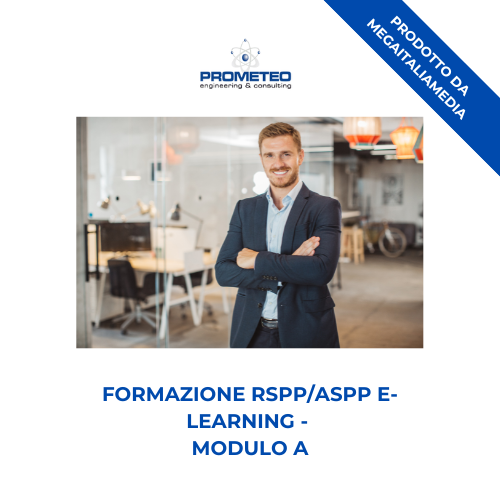 Corso formazione RSPP (e-learning) - MODULO A - prodotto da MegaItaliaMedia Prometeo Srl