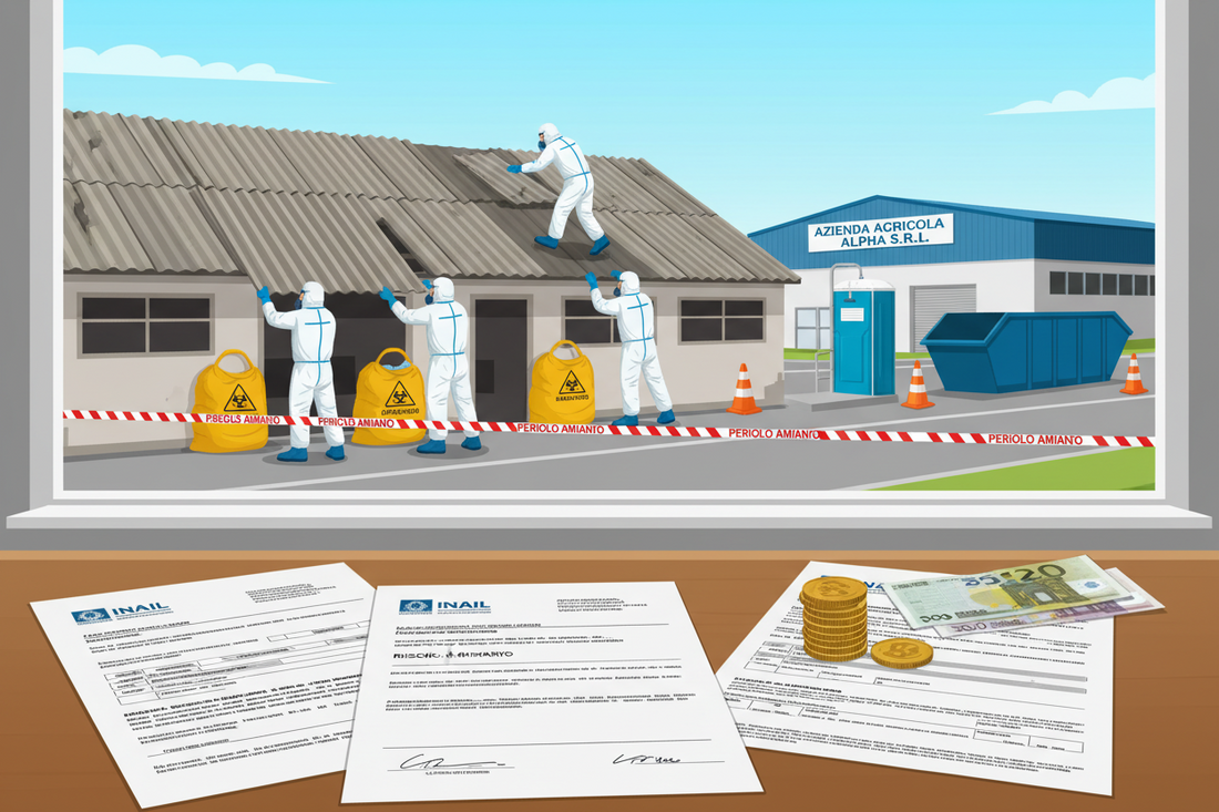 Bando ISI INAIL 2025 amianto - Prometeo Srl - Sicurezza sul Lavoro, Formazione e Medicina del Lavoro