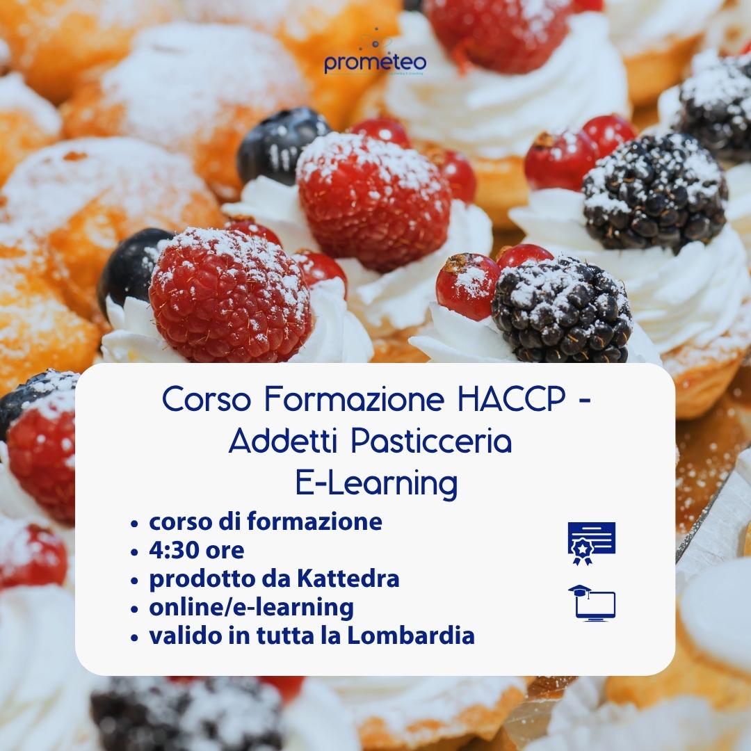 Corso formazione HACCP LOMBARDIA (e-learning) - ADDETTI SETTORE ALIMENTARE: PASTICCERIA - prodotto da Kattedra