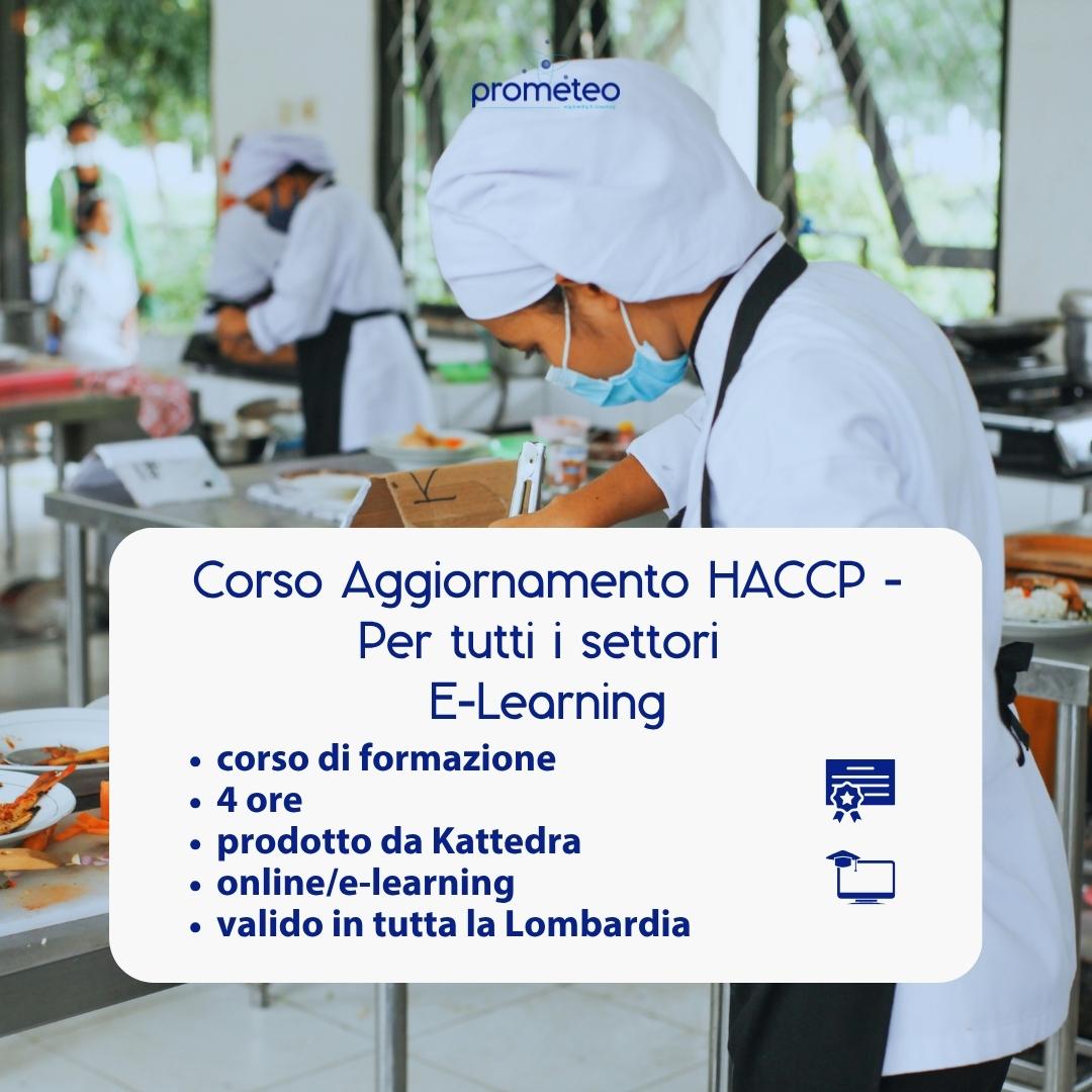 Corso aggiornamento HACCP LOMBARDIA (e-learning) - ADDETTI E RESPONSABILI TUTTI I SETTORI ALIMENTARI - prodotto da Kattedra