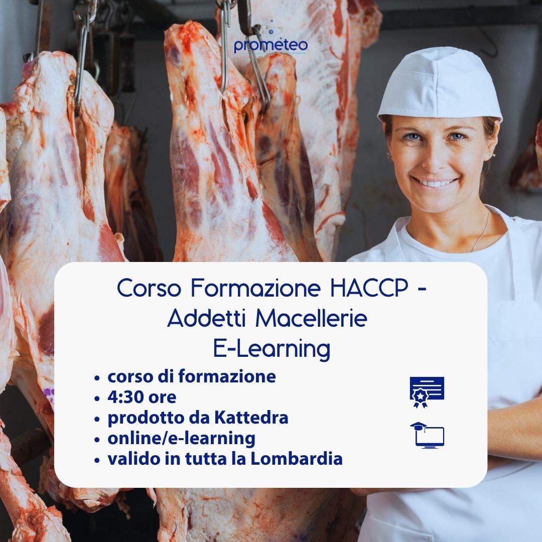 Corso formazione HACCP LOMBARDIA (e-learning) - OPERATORI SETTORE ALIMENTARE: MACELLERIE - prodotto da Kattedra