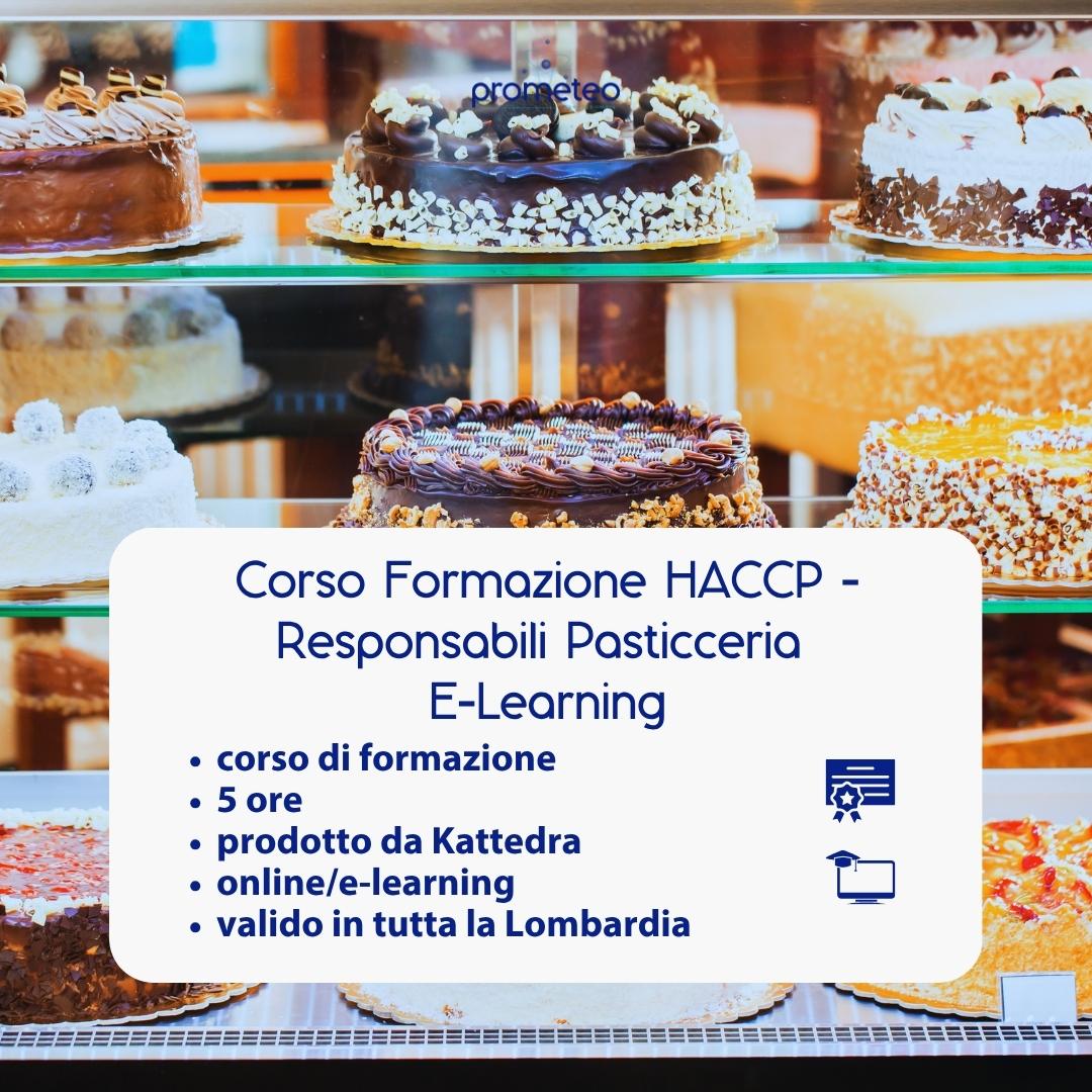 Corso formazione HACCP LOMBARDIA (e-learning) - RESPONSABILI SETTORE ALIMENTARE: PASTICCERIA - prodotto da Kattedra