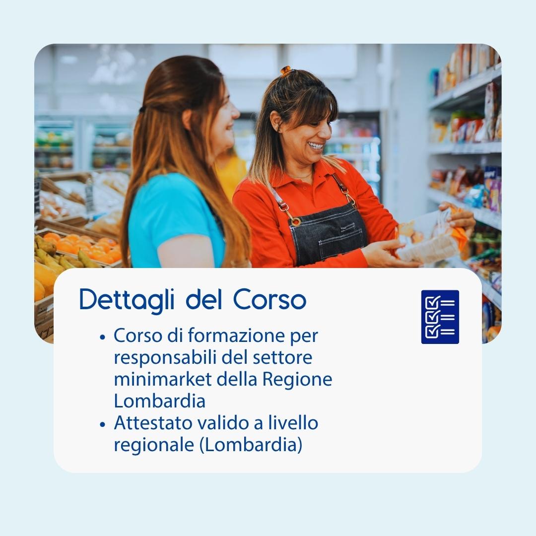 Corso formazione HACCP LOMBARDIA (e-learning) - RESPONSABILI SETTORE ALIMENTARE: MINIMARKET - prodotto da Kattedra