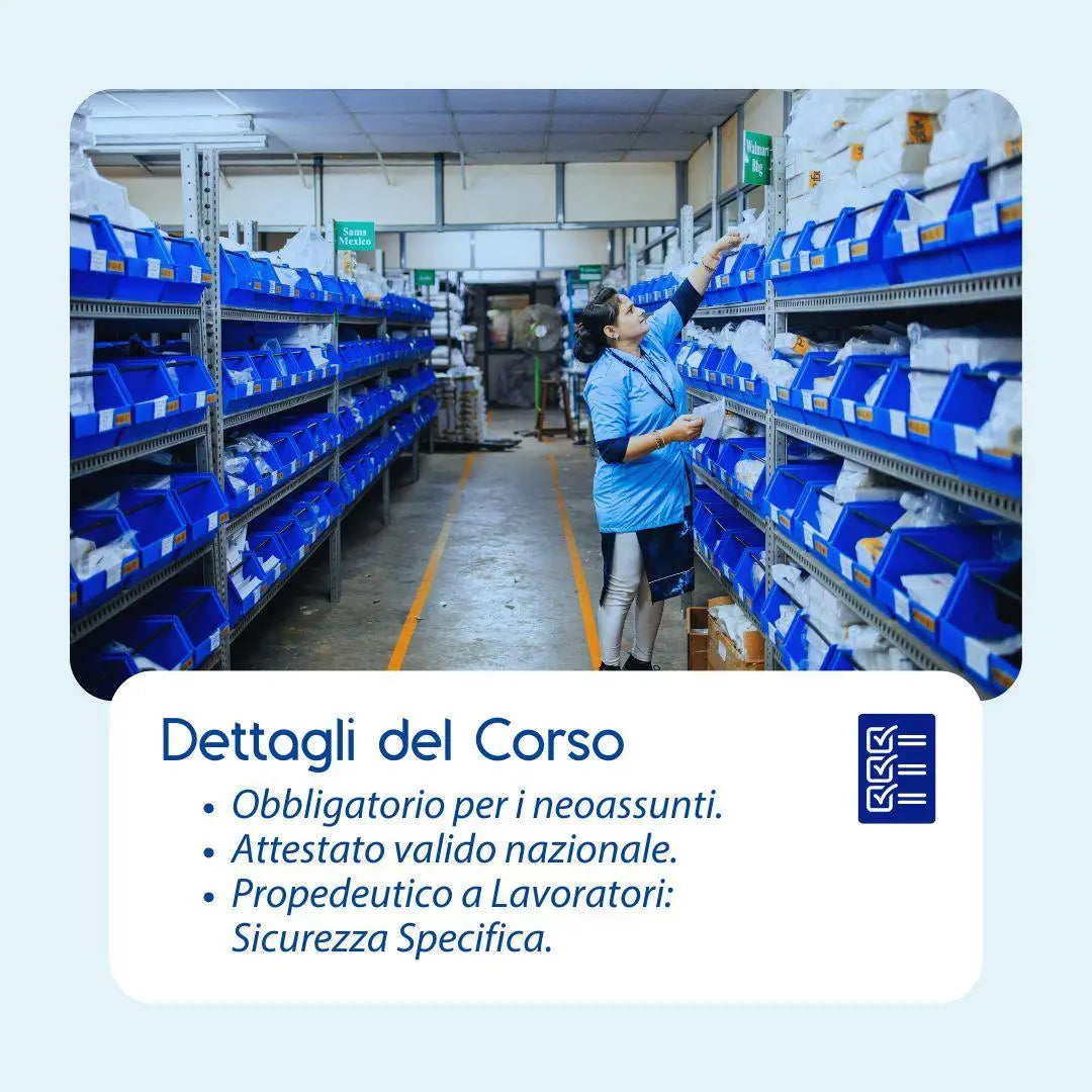 Corso Sicurezza Generale 4 Ore in Aula – Formazione Base per la Sicurezza sul Lavoro Prometeo Srl