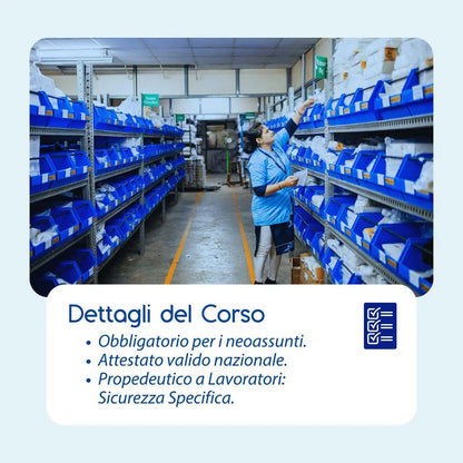 Corso Sicurezza Generale 4 Ore in Aula – Formazione Base per la Sicurezza sul Lavoro Prometeo Srl