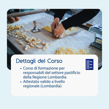 Corso formazione HACCP LOMBARDIA (e-learning) - RESPONSABILI SETTORE ALIMENTARE: PASTIFICIO - prodotto da Kattedra
