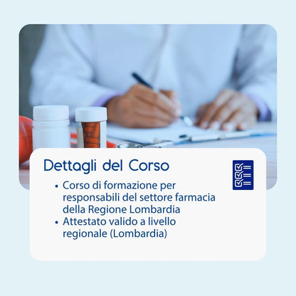Corso formazione HACCP LOMBARDIA (e-learning) - RESPONSABILI SETTORE ALIMENTARE: FARMACIA- prodotto da Kattedra