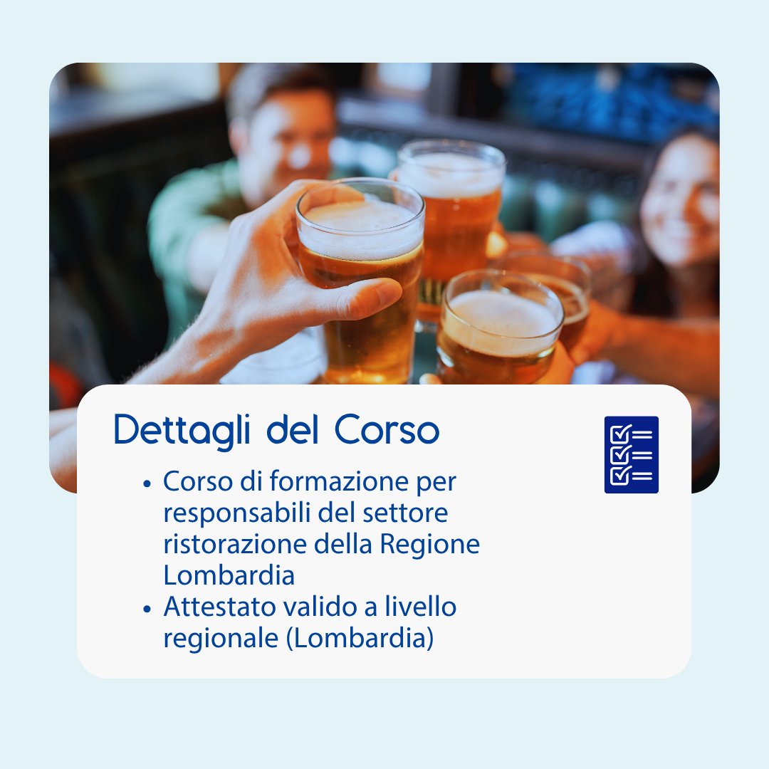 Corso formazione HACCP LOMBARDIA (e-learning) - RESPONSABILE SETTORE ALIMENTARE: BAR E RISTORAZIONE - prodotto da Kattedra