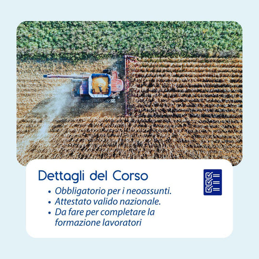 Corso Sicurezza Specifica 8 Ore Rischio Medio in Videoconferenza