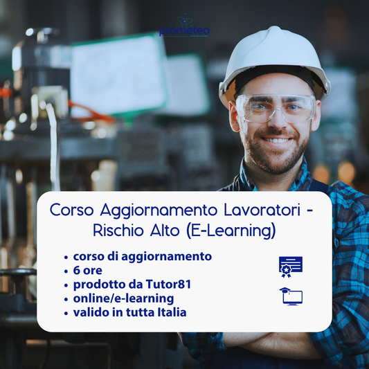 corso aggiornamento lavoratori rischio alto