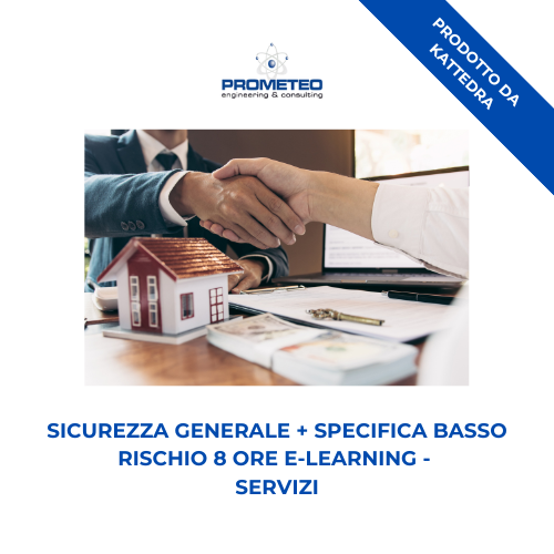 Sicurezza generale + specifica basso rischio (e-learning) - SERVIZI - prodotto da Kattedra