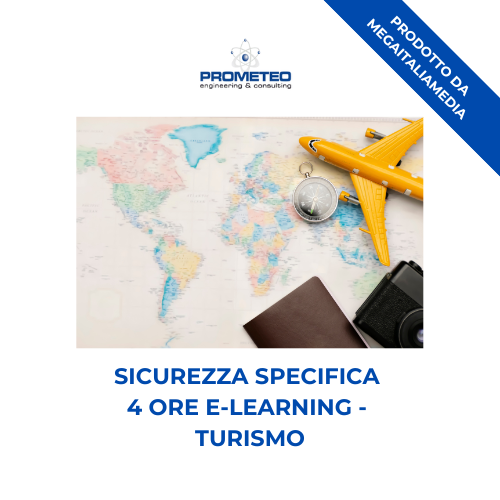 Sicurezza specifica basso rischio (e-learning) - TURISMO - prodotto da MegaItaliaMedia