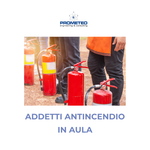 Corso Addetti Antincendio - ATTIVITA' DI LIVELLO 2 - in Aula