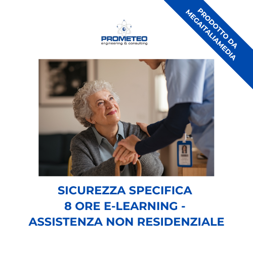 Sicurezza Specifica Medio Rischio (e-learning) - ASSISTENZA NON RESIDENZIALE - prodotto da Megaitaliamedia