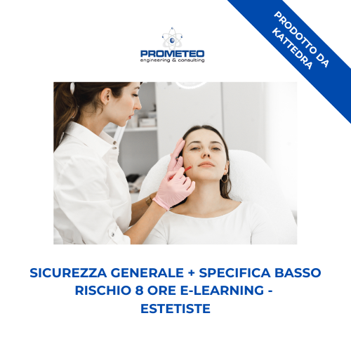 Sicurezza generale + specifica basso rischio (e-learning) - ESTETISTE - prodotto da Kattedra