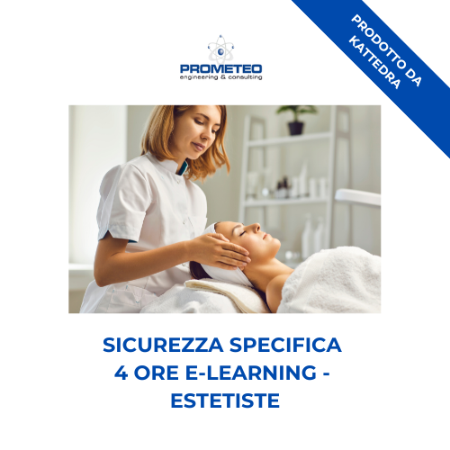 Sicurezza specifica basso rischio (e-learning) - ESTETISTE - prodotto da Kattedra