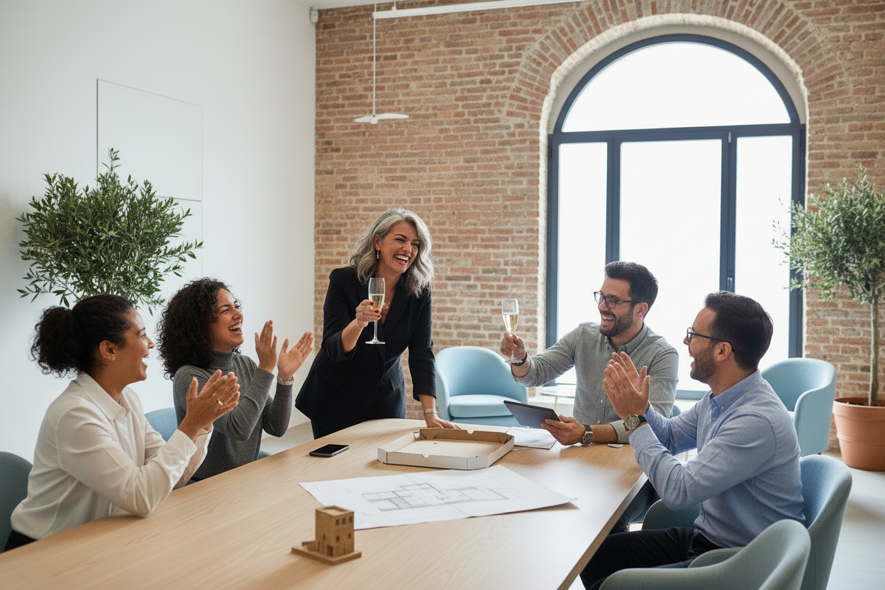 falla uguale ma elimina la scritta architetti associati