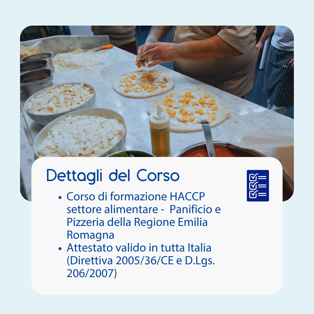 Corso formazione HACCP EMILIA ROMAGNA (e-learning) - RESPONSABILE SETTORE ALIMENTARE: PANIFICI E PIZZERIE - prodotto da Kattedra