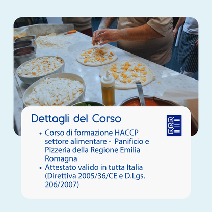 Corso formazione HACCP EMILIA ROMAGNA (e-learning) - RESPONSABILE SETTORE ALIMENTARE: PANIFICI E PIZZERIE - prodotto da Kattedra