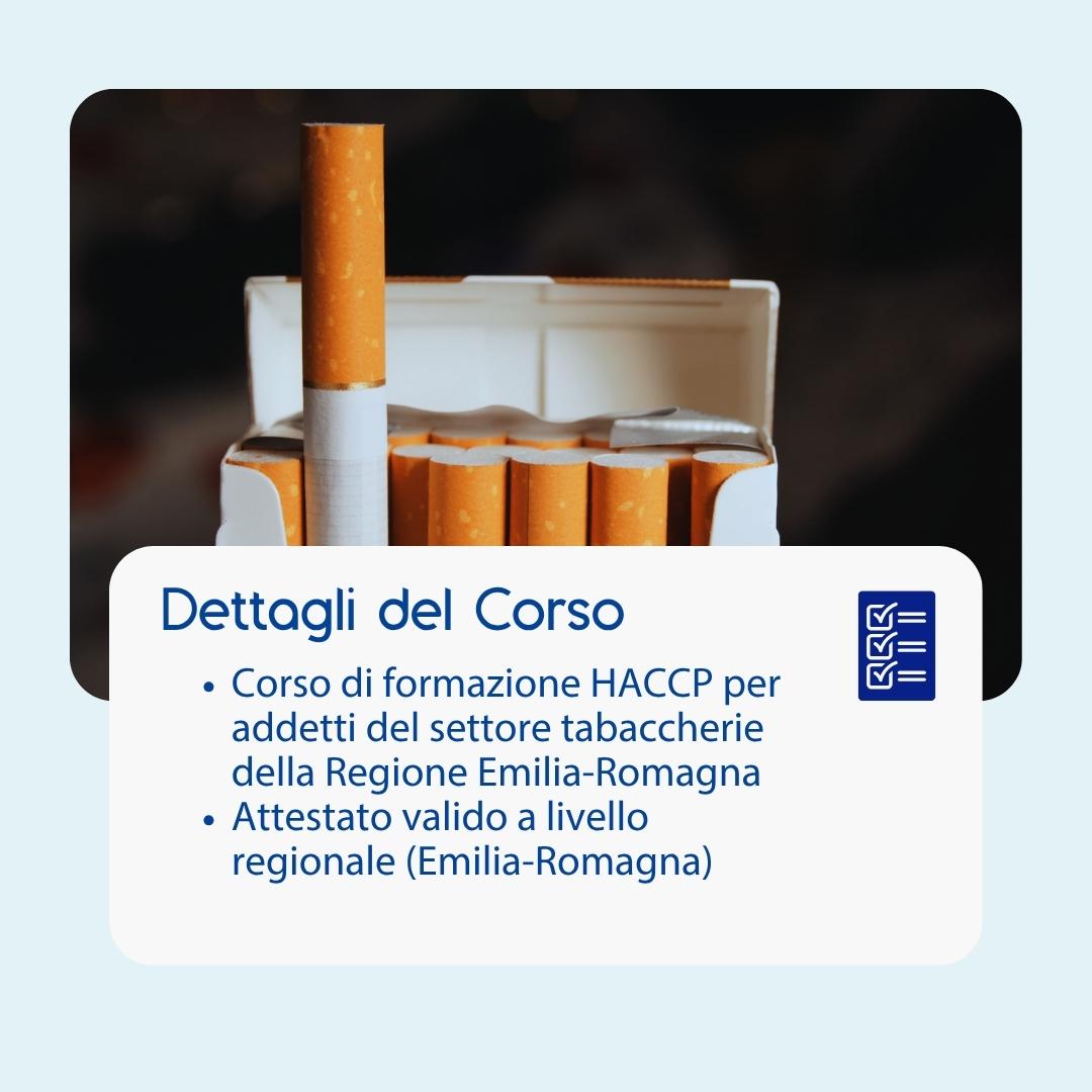 Corso formazione HACCP EMILIA-ROMAGNA (e-learning) - ADDETTI SETTORE ALIMENTARE: TABACCHERIE - prodotto da Kattedra