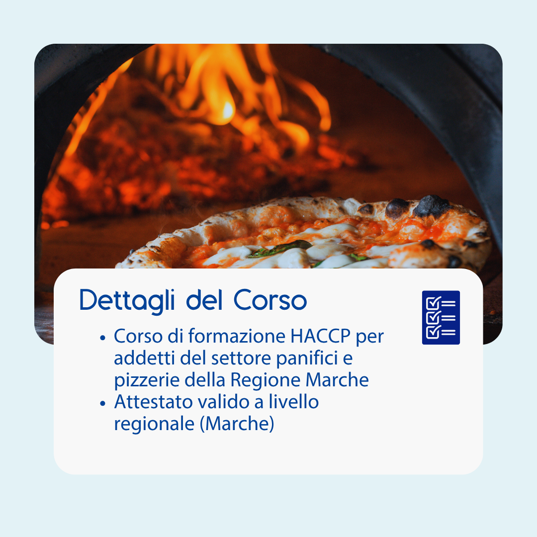 Corso formazione HACCP MARCHE (e-learning) - ADDETTI SETTORE ALIMENTARE: PANIFICI E PIZZERIE- prodotto da Kattedra
