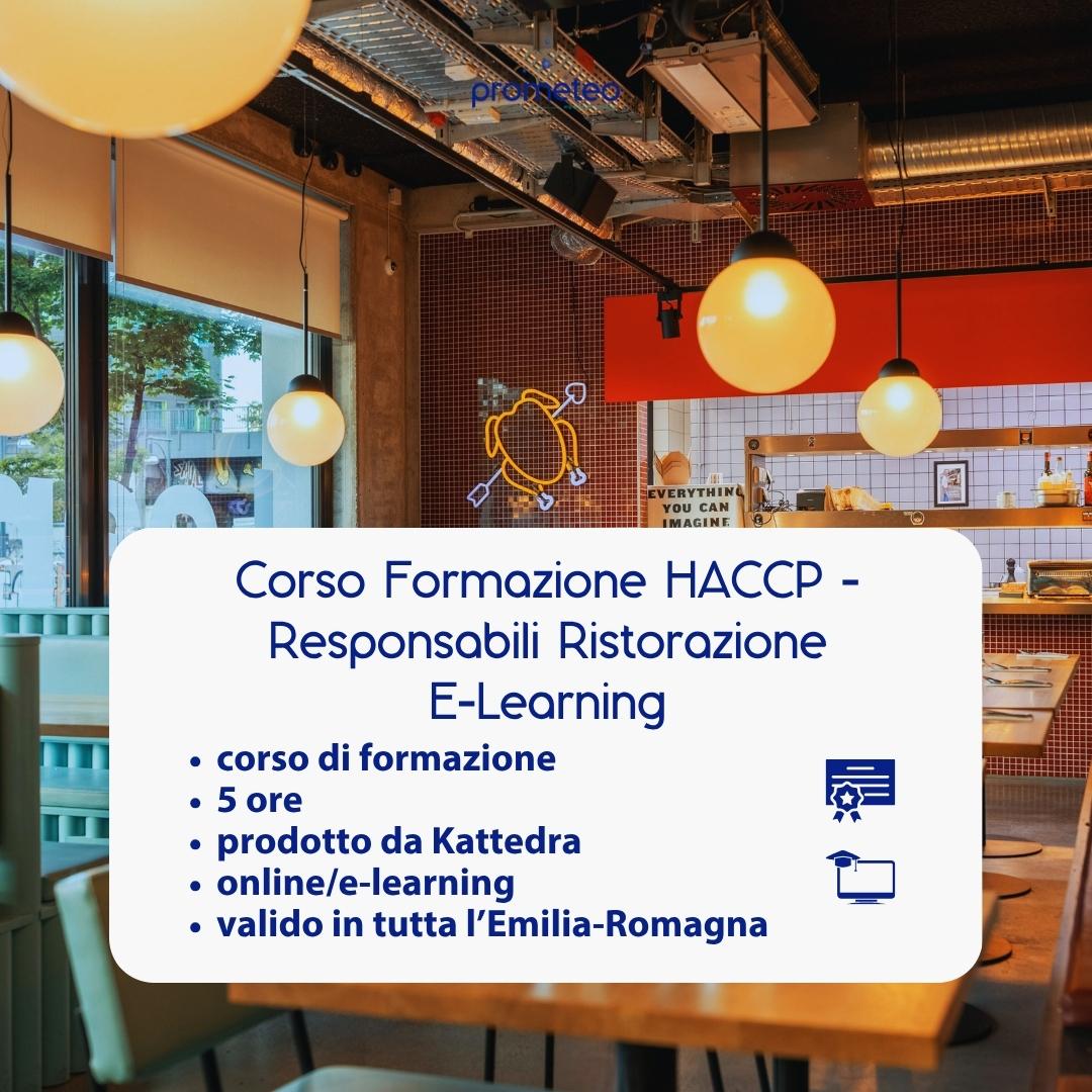 Corso formazione HACCP EMILIA-ROMAGNA (e-learning) - RESPONSABILI SETTORE ALIMENTARE: RISTORAZIONE - prodotto da Kattedra